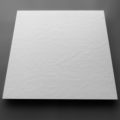 グレードAAA ホワイト ホモジェネス セラミック 床タイル 600x600 10mm 厚さ 粗い表面