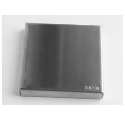 150x150mm 外径 Sus304 シャワーチャネル 黒いフィルターコアを持つ線形排水