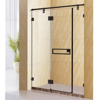 70×70 キャンピング シャワー 囲み用のセラミック トレイとダイヤモンド 形ポータブル ガラス ドア