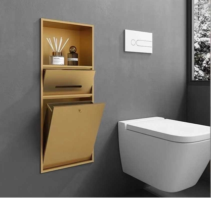 ステンレス スチール シャワーの 格好 と 防水 デザイン を 用い て お風呂 を 改良 し なさい