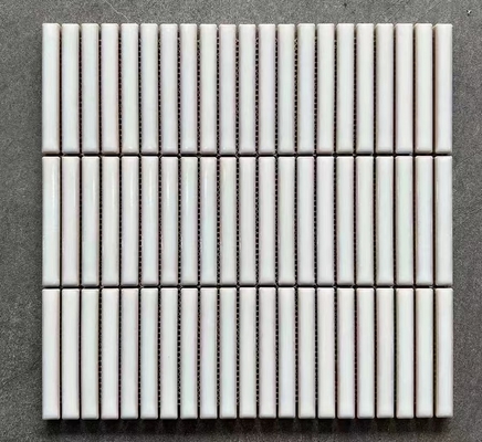 マット3D大理石キットカットタイル ホワイトピンクグリーンブループリント 浴室内壁